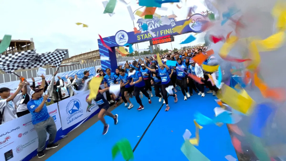 Semarak HUT ke-20 Tahun - Syafana Gelar Fun Run Tangerang 10K