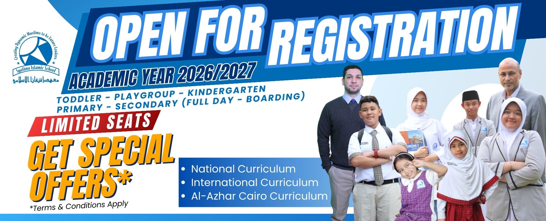 OPEN REGISTRATION 2026/2027