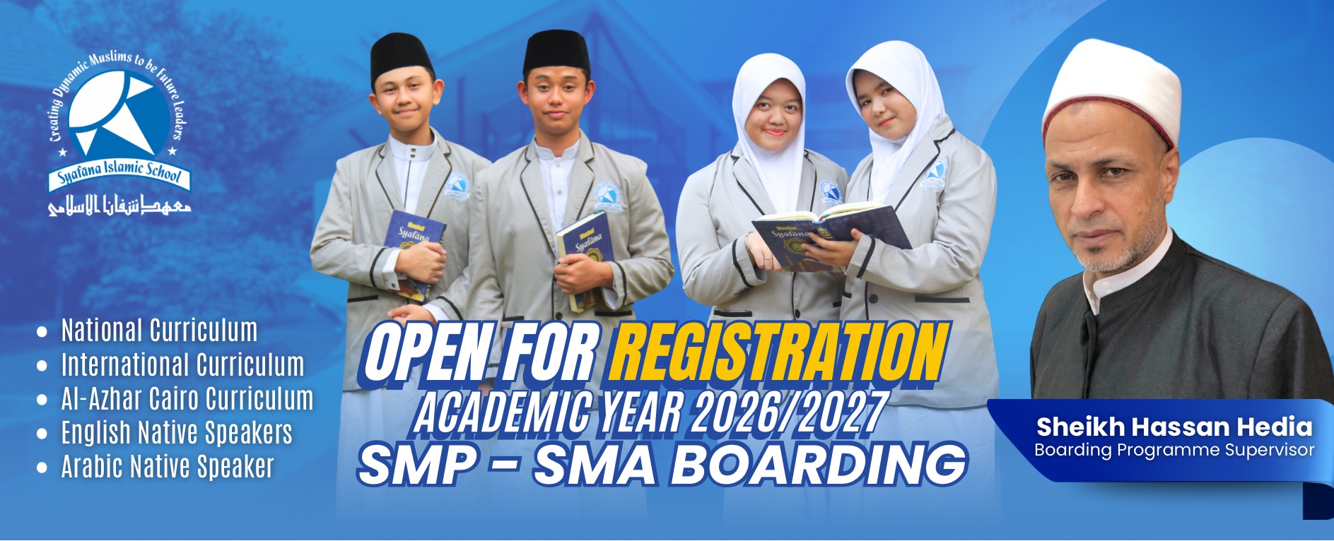 OPEN REGISTRATION BOARDING SCHOOL